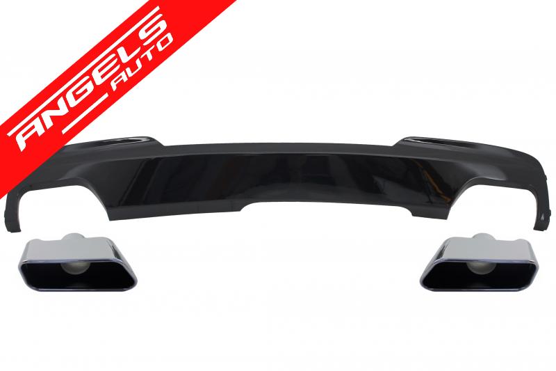 Difuzor Bara Spate compatibil cu BMW F10 F11 Seria 5 (2011-2017) M-Technik 550i