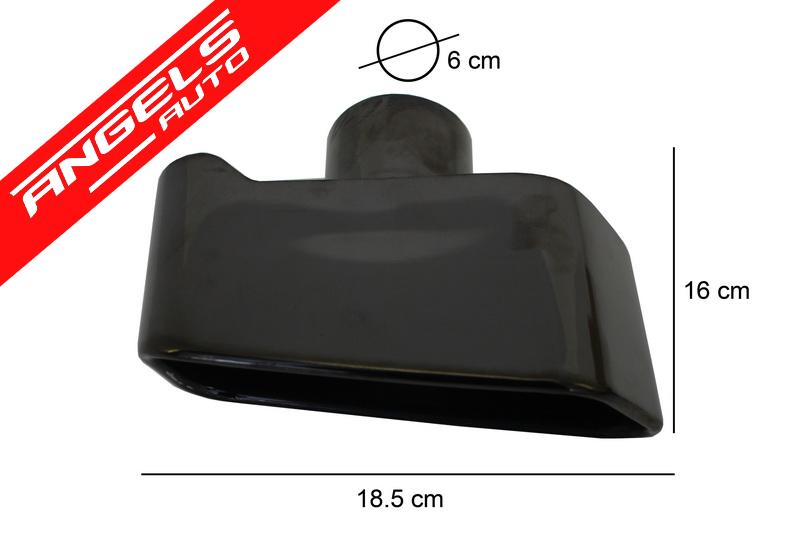 Difuzor Bara Spate compatibil cu BMW Seria 5 F10 (2011-2017) M-Technik 550i Negru - imagine 8