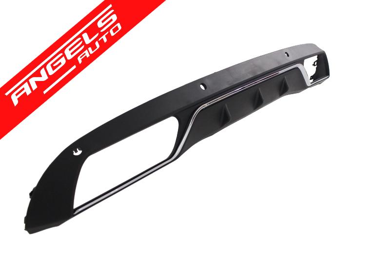 Difuzor Bara Spate compatibil cu Mercedes C-Class W205 S205 2014-2018 C63 AMG Negru - imagine 3