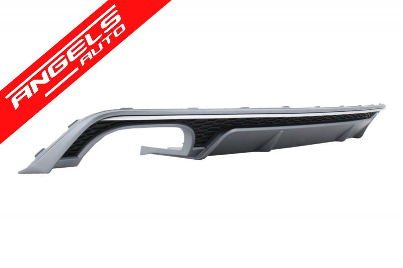 Difuzor Bara Spate compatibil cu Audi A7 4G Facelift 2015-2018 S7 Design cu Tipsuri - imagine 4