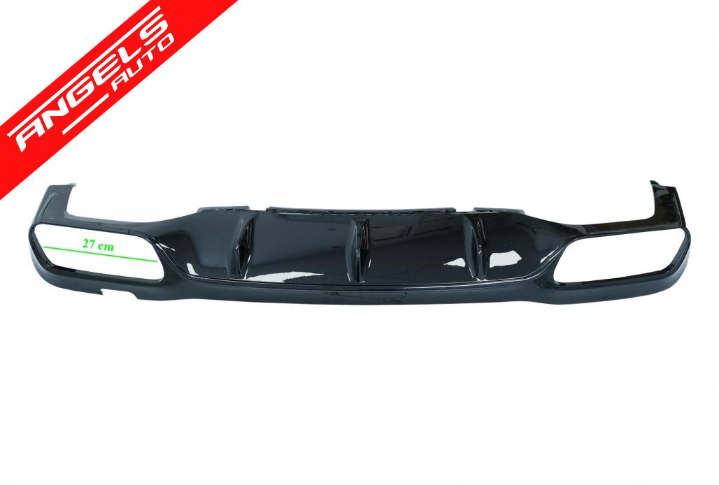 Difuzor Bara Spate compatibil cu Mercedes E-Class W213 (2016+) E63 Black Edition - imagine 6