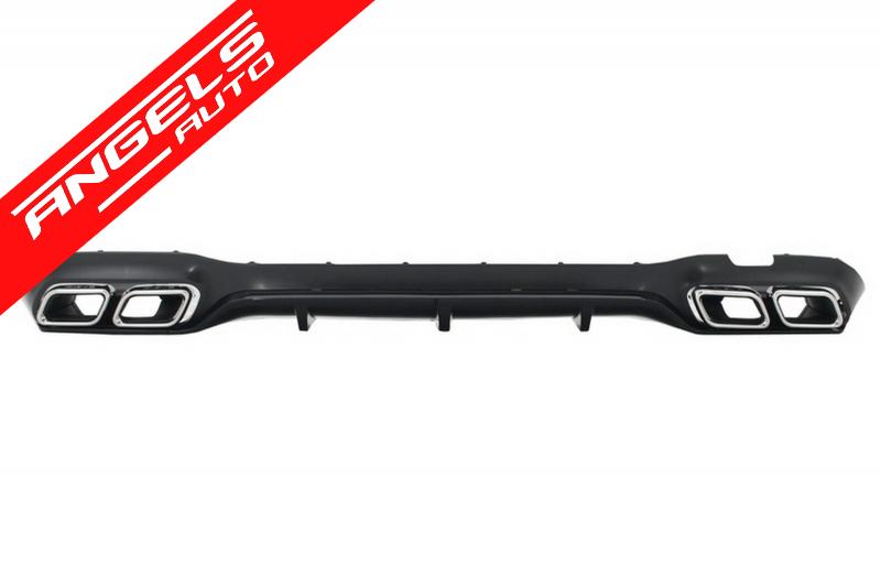 Difuzor Bara Spate compatibil cu Mercedes E-Class W213 (2016+) E63 Design Black
