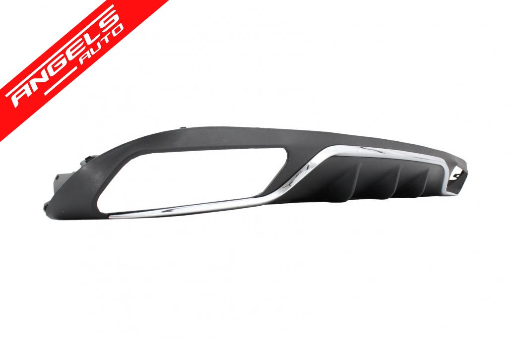 Difuzor Bara Spate compatibil cu Mercedes E-Class W213 S213 Standard (2016-2019) E63 Look Crom - imagine 4