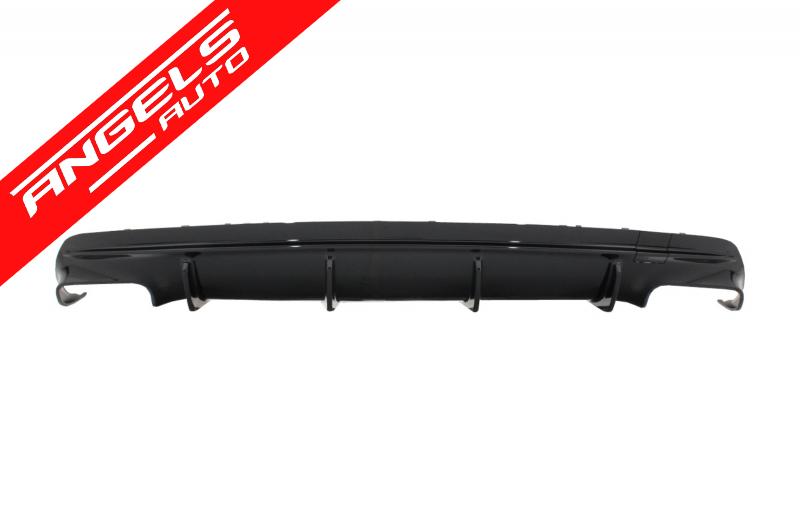 Difuzor Bara Spate compatibil cu Mercedes W117 CLA (2013-2018) Facelift CLA45 Look - imagine 2