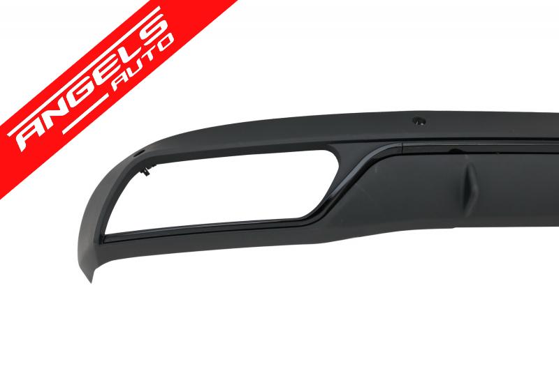 Difuzor Bara Spate compatibil cu Mercedes C-Class W205 S205 (2014-up) C63 AMG - imagine 2