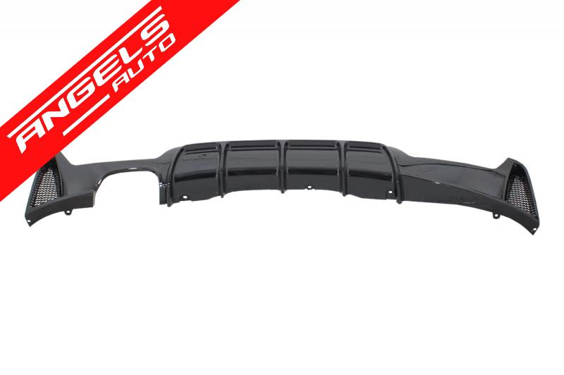 Difuzor Bara Spate compatibil cu BMW Seria 4 F32 (2013-) M Performance Negru Lucios