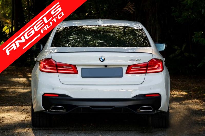 Difuzor Bara Spate compatibil cu BMW Seria 5 G30 G31 (2017-up) M Performance - imagine 5