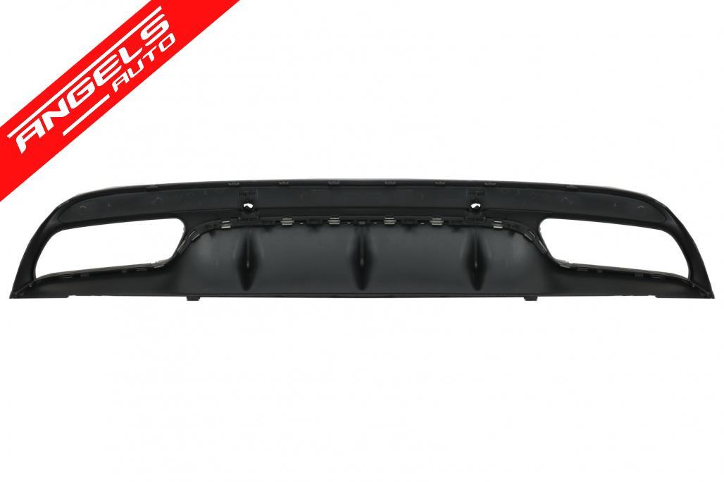 Difuzor Bara Spate compatibil cu Mercedes W205 C-Class (2014-2020) C63 AMG Black - imagine 4