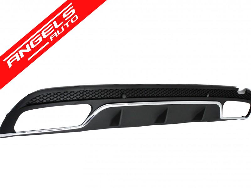 Difuzor Bara Spate compatibil cu Mercedes W205 C-Class (2014-up) C63 AMG - imagine 3