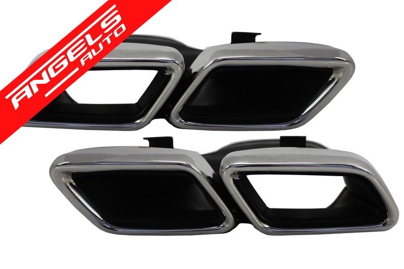 Difuzor Bara Spate compatibil cu Mercedes W205 C-Class (2014-up) C63 AMG - imagine 5