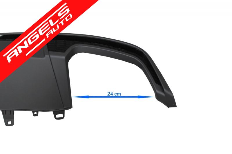 Difuzor Bara Spate compatibil cu Audi A7 4G Facelift (2015-2018) S7 Design - imagine 6