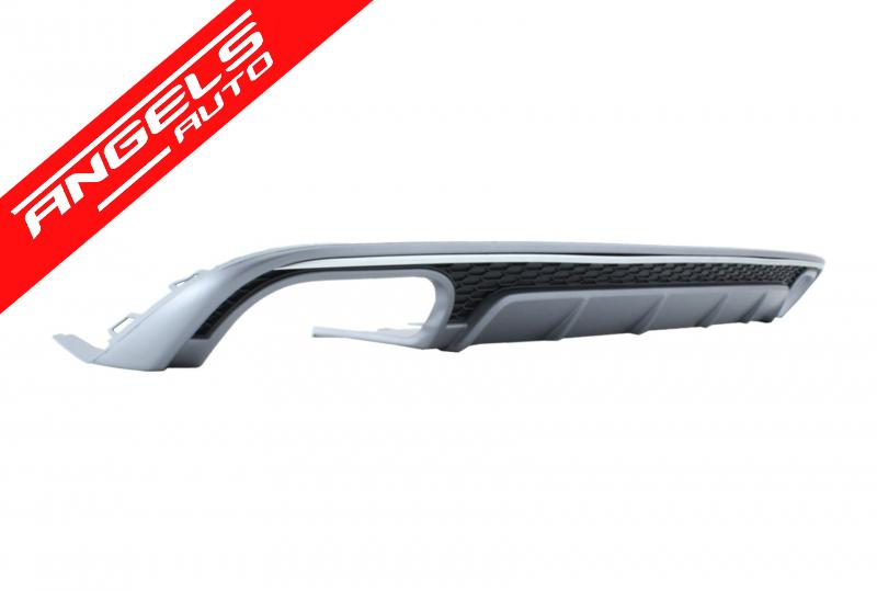 Difuzor Bara Spate compatibil cu Audi A6 C7 4G Facelift (2015-2018) S6 Design - imagine 4