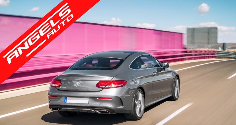 Difuzor Bara Spate compatibil cu Mercedes C-Class C205 Coupe (2014-2019) C63 AMG - imagine 7