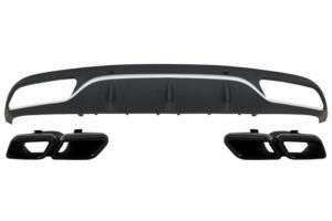Difuzor Bara Spate compatibil cu Mercedes C-Class C205 Coupe (2014-) C63 A-Design