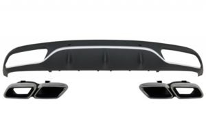 Difuzor Bara Spate compatibil cu Mercedes C-Class Coupe Cabriolet 14-19 C63 A-Design