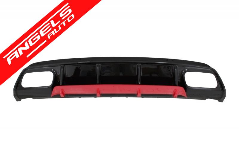 Difuzor Bara Spate compatibil cu Mercedes W176 A-Class (2012-2018) A45 Facelift - imagine 4