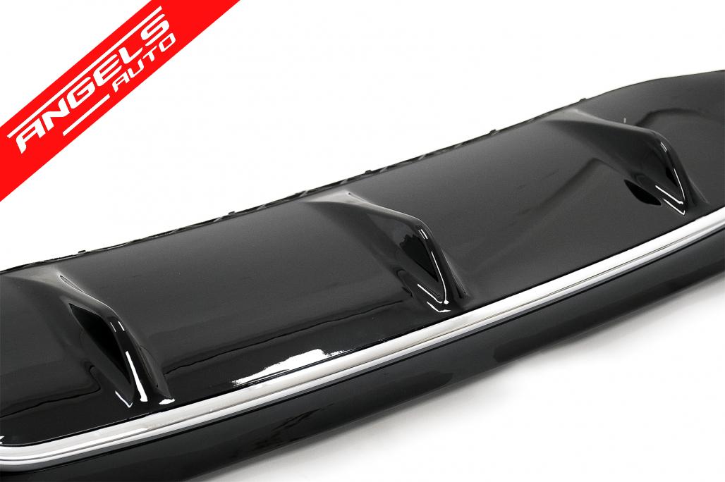 Difuzor Bara Spate compatibil cu Mercedes E-Class W213 (2016+) E63 AMG Design Crom - imagine 5