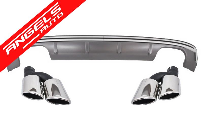 Difuzor Bara Spate compatibil cu AUDI A3 8V Hatchback Sportback (2012-2015) S3 Design