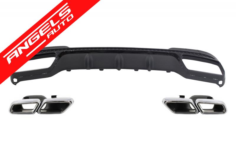 Difuzor Bara compatibil cu Mercedes E-Class W212 Facelift (2013-2016) AMG