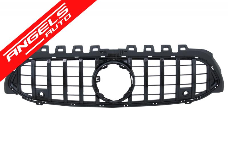 Grila compatibila cu Mercedes A-Class W177 (04.2018-up) GT-R Panamericana Design Negru