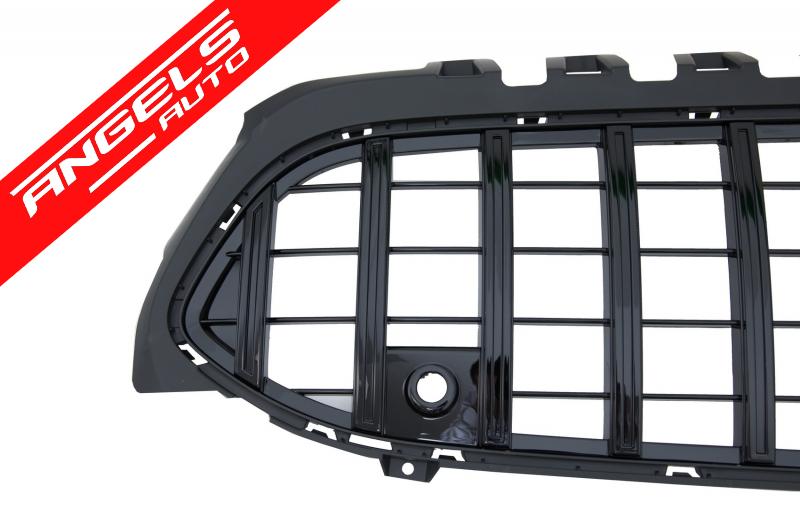 Grila compatibila cu Mercedes A-Class W177 (04.2018-up) GT-R Panamericana Design Negru - imagine 3
