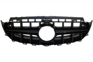 Grila compatibila cu Mercedes E-Class W213 (2016-Up) E63 Design Negru Cu Camera 360