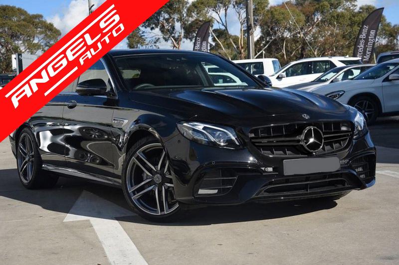 Grila compatibila cu Mercedes E-Class W213 (2016-Up) E63 Design Negru Cu Camera 360 - imagine 5