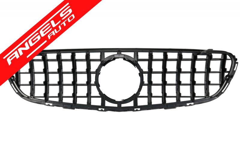 Grila compatibila cu Mercedes GLC X253 C253 2015-2018 GT R Design Fara Camera - imagine 5