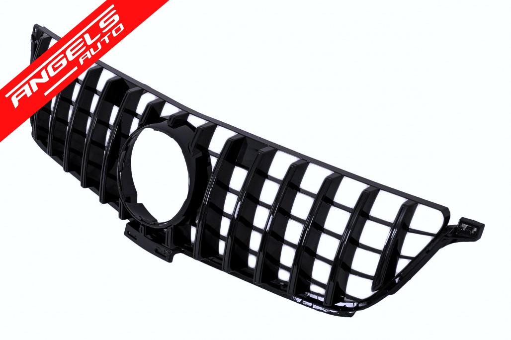 Grila compatibila cu Mercedes ML W166 (2012-2014) GT R Panamericana Design Black - imagine 6
