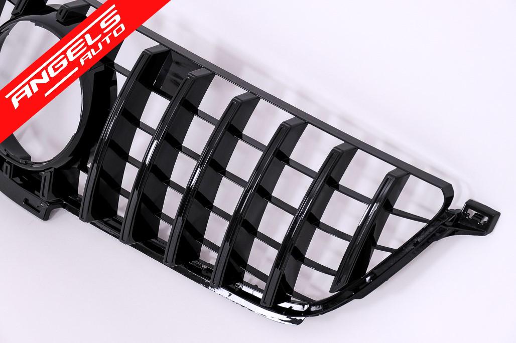 Grila compatibila cu Mercedes ML W166 (2012-2014) GT R Panamericana Design Black - imagine 7