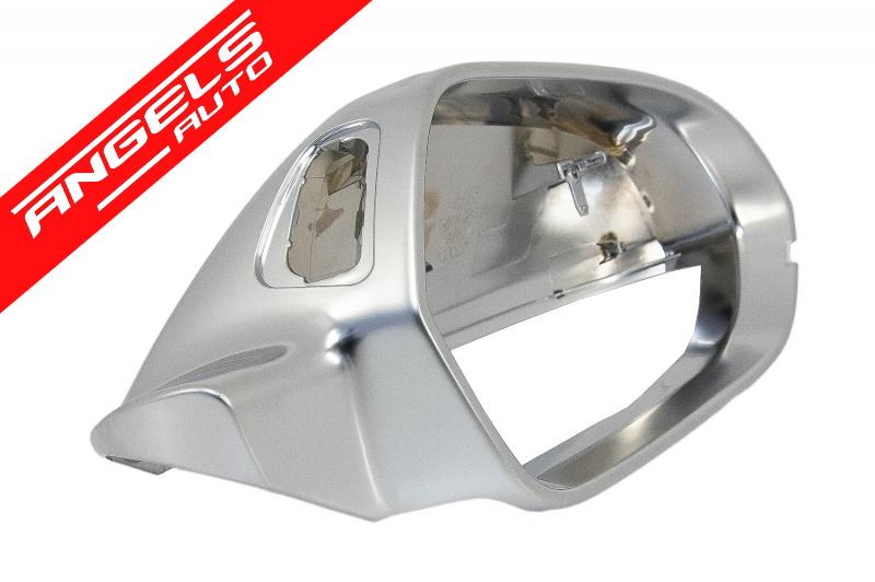 Capace oglinzi compatibile cu Audi A6 C7 4G (2011-2018) Aluminiu RS6 cu Side Assist - imagine 4