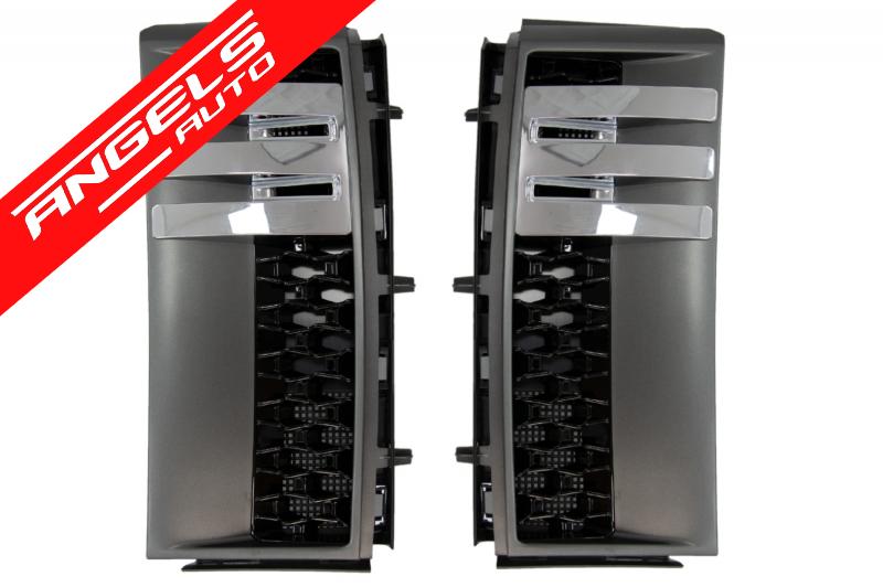 Grile compatibile cu Range Rover Vogue L322 2002-2012 Autobiography Gri Negru