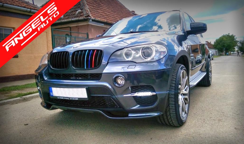 Pachet Exterior Aerodinamik compatibil cu BMW X5 E70 LCI (2011-2014) - imagine 8