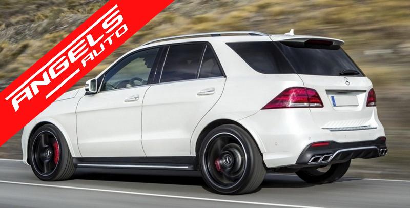 Prelungiri Extensii Aripi AMG compatibile cu Mercedes GLE W166 SUV (2015-2018) - imagine 6