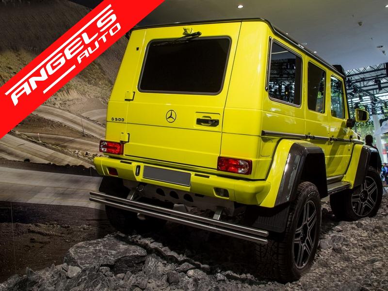 Prelungire Bara Spate Protectie compatibila cu Mercedes W463 G-Class (1989-2017) 4X4 - imagine 7