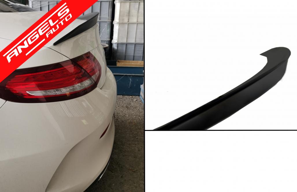 Eleron portbagaj compatibil cu Mercedes C-Class Coupe C205 (2014-UP) Negru Mat - imagine 7