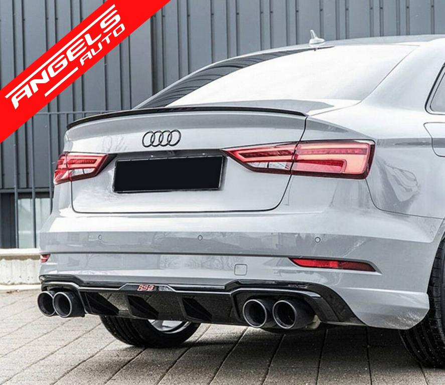 Eleron Portbagaj compatibil cu Audi A3 8V Sedan (2013-Up) Negru Lucios - imagine 7