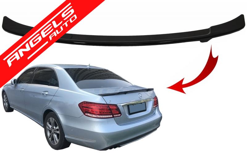 Eleron portbagaj compatibil cu Mercedes E-Class W212 (2009-2016) GTS Negru Lucios - imagine 8