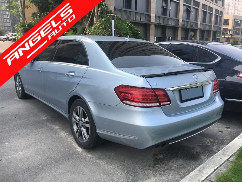 Eleron portbagaj compatibil cu Mercedes E-Class W212 (2009-2016) GTS Negru Lucios - imagine 7
