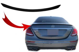 Eleron Portbagaj compatibil cu Mercedes E-Class W213 (2016-up) AMG Negru Mat