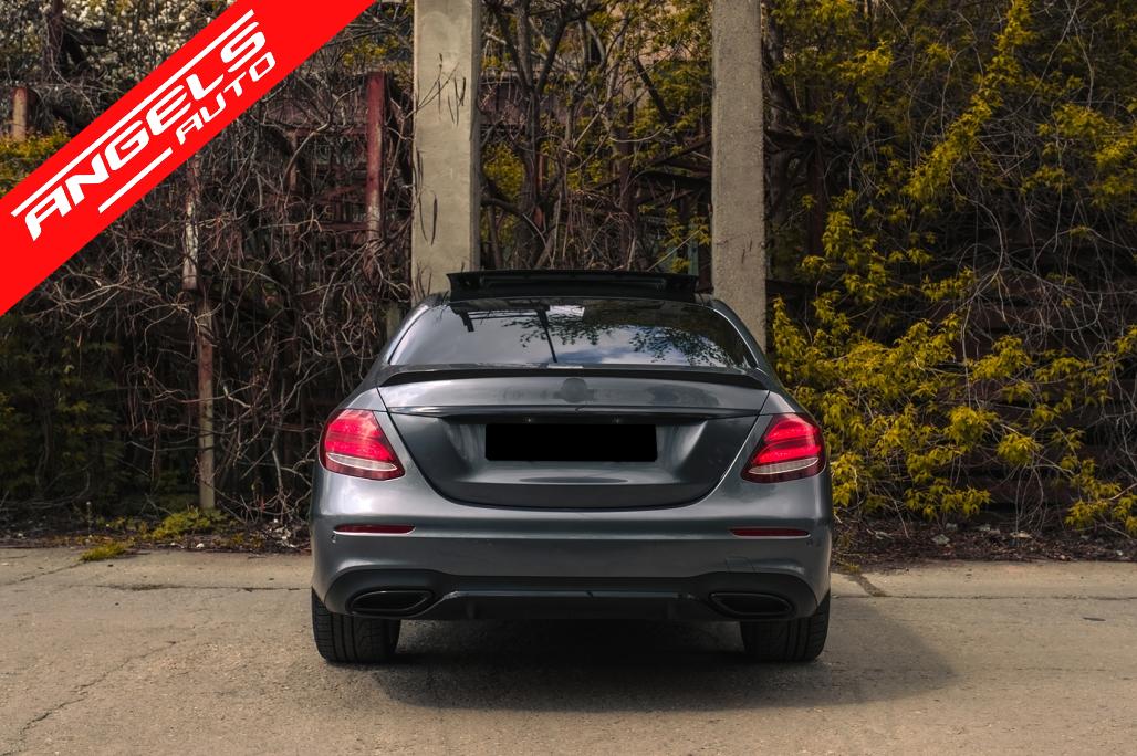 Eleron Portbagaj compatibil cu Mercedes E-Class W213 (2016-up) AMG Negru Mat - imagine 7