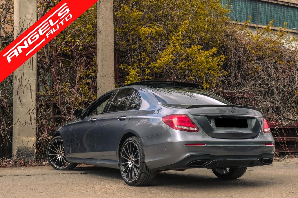 Eleron Portbagaj compatibil cu Mercedes E-Class W213 (2016-up) AMG Negru Mat - imagine 8