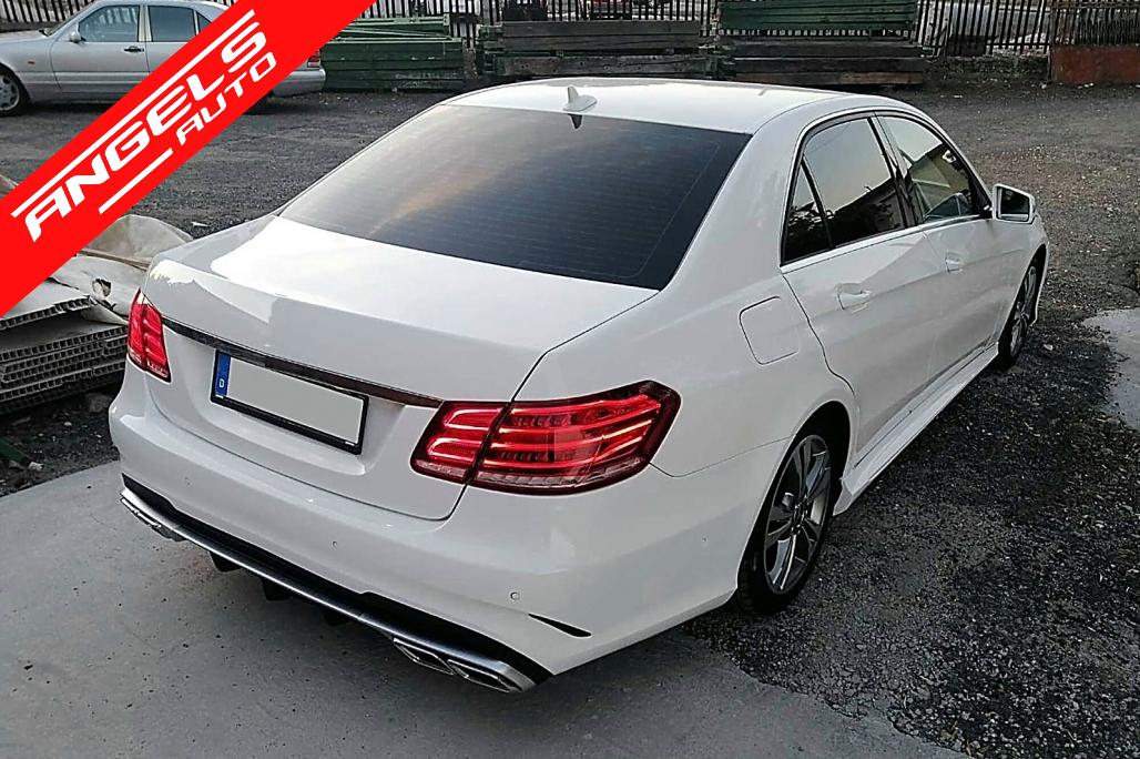 Pachet Exterior compatibil cu Mercedes E-Class W212 (2013-2016) Facelift E63 Look - imagine 18