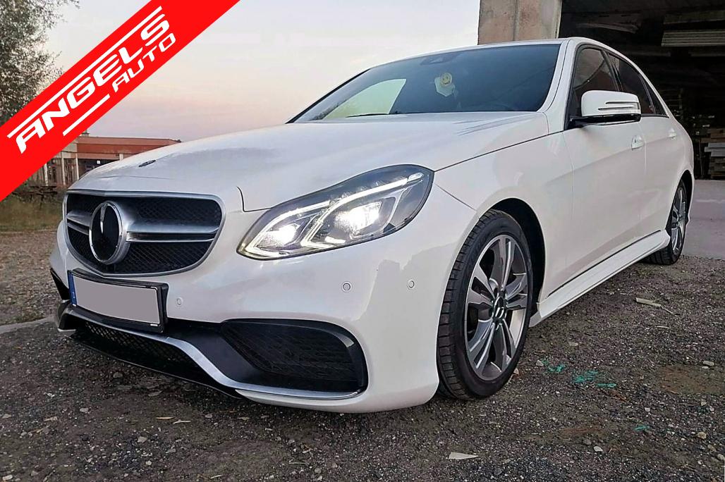 Pachet Exterior compatibil cu Mercedes E-Class W212 (2013-2016) Facelift E63 Look - imagine 16