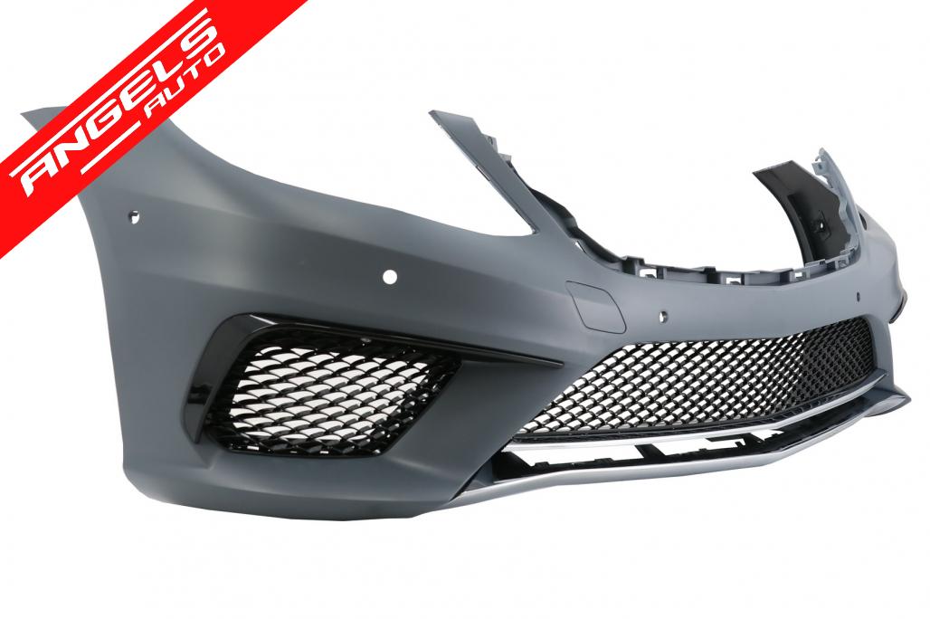 Pachet Exterior cu tobe Crom si Grila compatibil cu Mercedes S-Class W222 S63 Design - imagine 2