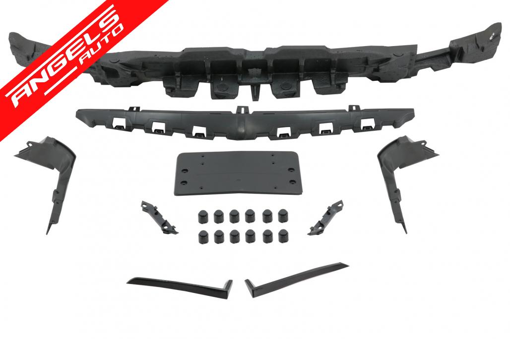 Kit Pachet Exterior compatibil cu Mercedes C-Class W205 Sedan (2014-2020) C63 Design - imagine 5