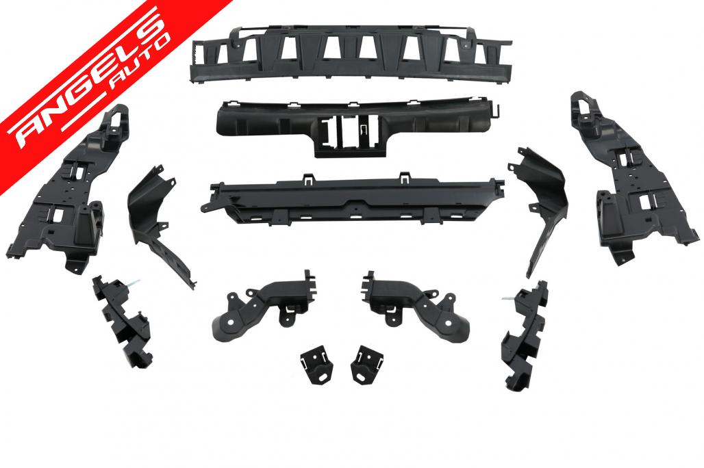 Kit Pachet Exterior compatibil cu Mercedes C-Class W205 Sedan (2014-2020) C63 Design - imagine 6