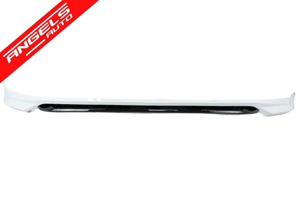 Prelungire Bara Fata compatibila cu VW compatibila cu Golf 7 2013-2017 Negru Lucios & Alb ABT Design