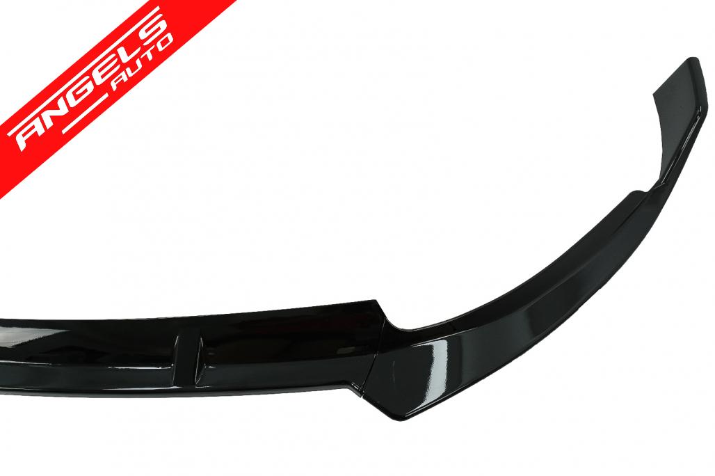 Prelungire Bara Fata compatibila cu Mercedes C-Class W205 S205 2019-up Negru Lucios - imagine 5