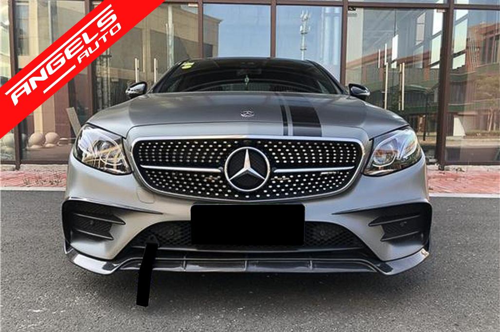 Prelungiri Bara Fata compatibile cu Mercedes E-Class W213 Sport Line E53 2016+ Negru - imagine 6